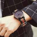 OCHSTIN GQ048C Fashion Men Quartz Watch Casual Nylon Strap Sport Watch