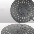 Shower Head High Pressure 4 Inch 5-setting Adjustable Shower Head Top Spray Function Multifunction Water-saving Top Shower Head