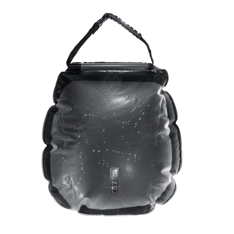 20L Solar Shower Heating Pipe Bag Water Heater Camping Shower Bag Hose W/ Temperature Display