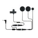 1 Pin Full Face Close Motorcycle Helmet Headset For Motorola Walkie Talkie Radio