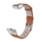 Mijobs Leather Watch Strap Replacement Watch Band for Huawei Band 2 Pro B29 B19