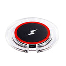 Bakeey 15W LED Light Fast Charging Pad Wireless Charger For iPhone XS 11Pro Huawei P30 Pro Mate 30 5G Xiaomi 9Pro Redmi K30 S10+ Note10 5G