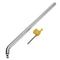 Wood Turning Carbide Tip Chisel with 12mm Round Insert Cutter Woodworking Tool