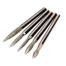 30pcs 3mm Diamond Grinding Wheel Grinding Rods Rotary Tool Set