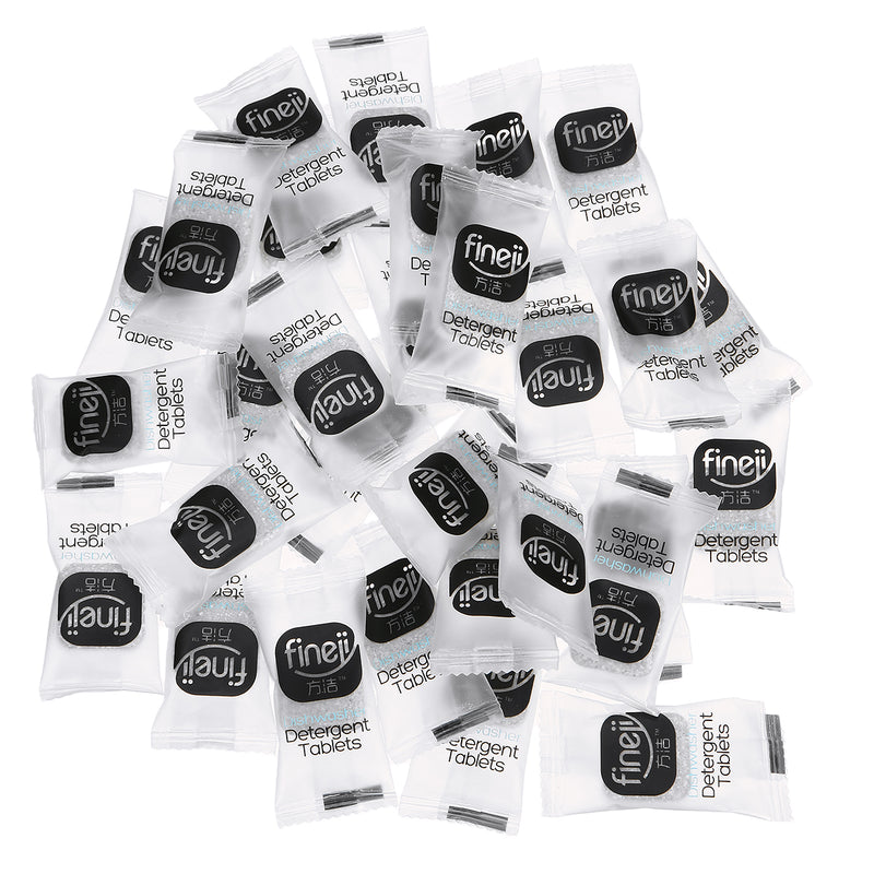 10Pcs Dish Washer Detergent Concentrated Rinse Block Power Dish Tabs Cleaning