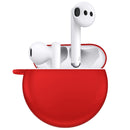 Bakeey Portable Shockproof Dirtyproof Silicone bluetooth Earphone Storage Case with Keychain for Huawei Freebuds 3