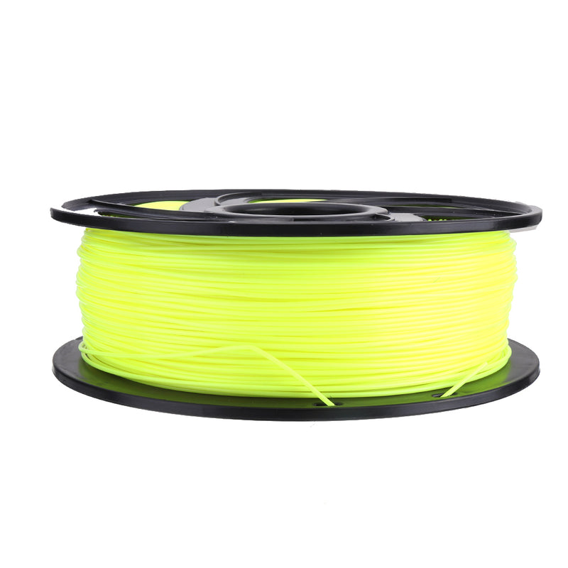 Fluorescence Yellow/Fluorescence Green 1.75mm 1KG/Roll PLA Filament for 3D Printer
