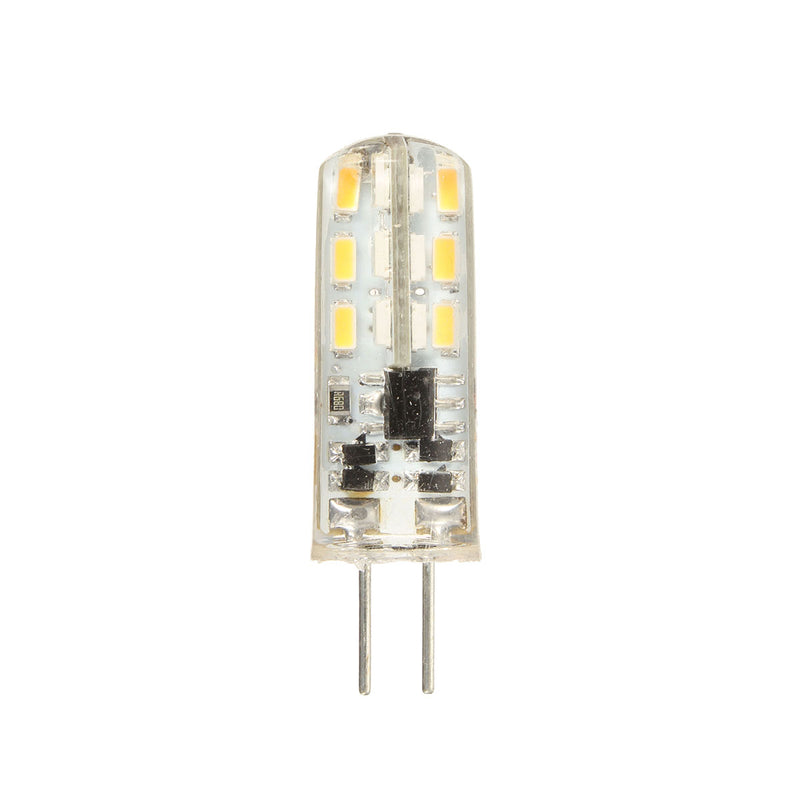 10X G4 1.5W 24 SMD 3014 LED Pure White Cool White Replace Halogen Bulb Lighting Bulb AC/DC 12V