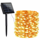 6M Solar Powered 60LED String Light 8 Modes IP65 Waterproof Copper Wire Fairy Lamp for Outdoor Garden