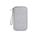 BUBM Double Layer Digital Storage Bag Waterproof Headphone Power Bank Organizer Travel Case Pouch