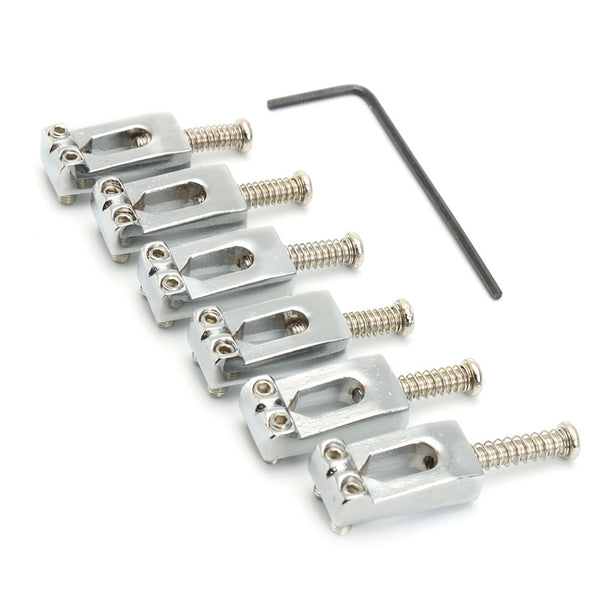 Guitar Bass Callaham Strat Bridge Saddles Set for Fender Vintage Stratocaster Mexican