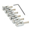 Guitar Bass Callaham Strat Bridge Saddles Set for Fender Vintage Stratocaster Mexican