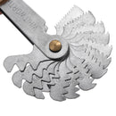 58x Blades US Metric Whitworth 55/60 Thread Measuring Gauge Screw Pitch Tool