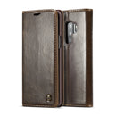 Caseme Wallet Kickstand Protective Case For Samsung Galaxy S9 Plus Magnetic Flip Card Slots
