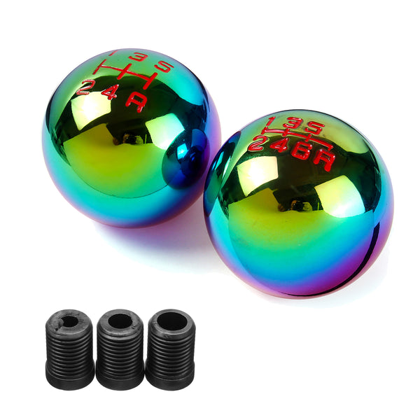 5/6 Speed Car Universal Gear Stick Shift Knob Round Ball w/ M8 M10 M12