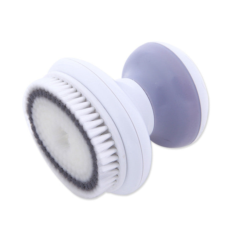 4 IN 1 Electric Bath Cleaning Brush Vibration Face Body Cleaning Massager Waterproof SPA Bath Brush