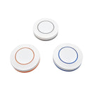 5pcs KTNNKG Yellow 3V 433Mhz Wireless Remote Control 1 Button Round Remote Control Switch EV1527 Chip Learning Type