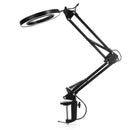 5X Magnifier Magnifying Glass LED Large Lens Lighted Lamp Top Desk with Clamp