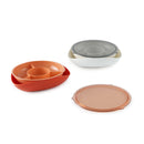 Hello Life GPFG01 Multi-layered Fruit Plate For Food Family Dessert Dish Snack Dish Party Decorations