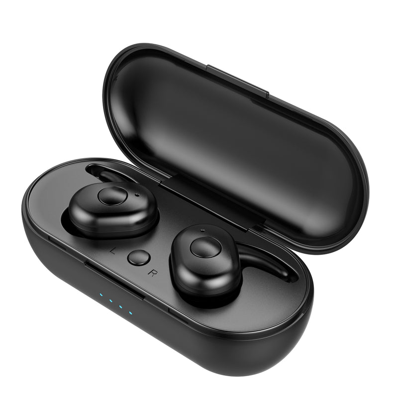 T12S bluetooth 5.0 TWS Headset Hifi Binaural Call Noise Cancelling Waterproof True Wireless Earphone With Mic