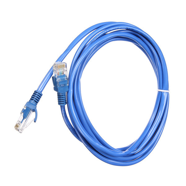 266mm Blue Cat5 65FT RJ45 Ethernet Cable For Cat5e Cat5 RJ45 Internet Networking LAN Cable Connector