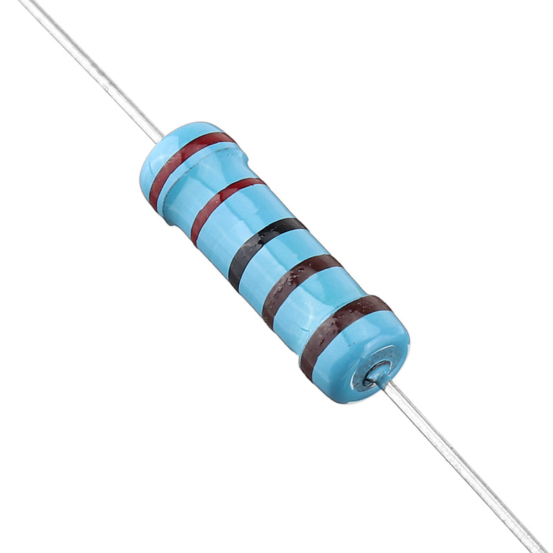 200pcs 2W 2.2KR Metal Film Resistor Resistance 1% 2.2k ohm Resistor