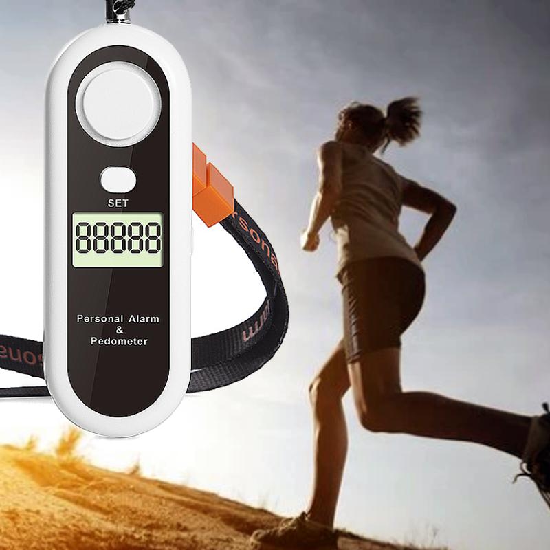 XANES MSA-870 120DB Emergency Self Defense Personal Security Alarm & Pedometer & Mini Keychain Light