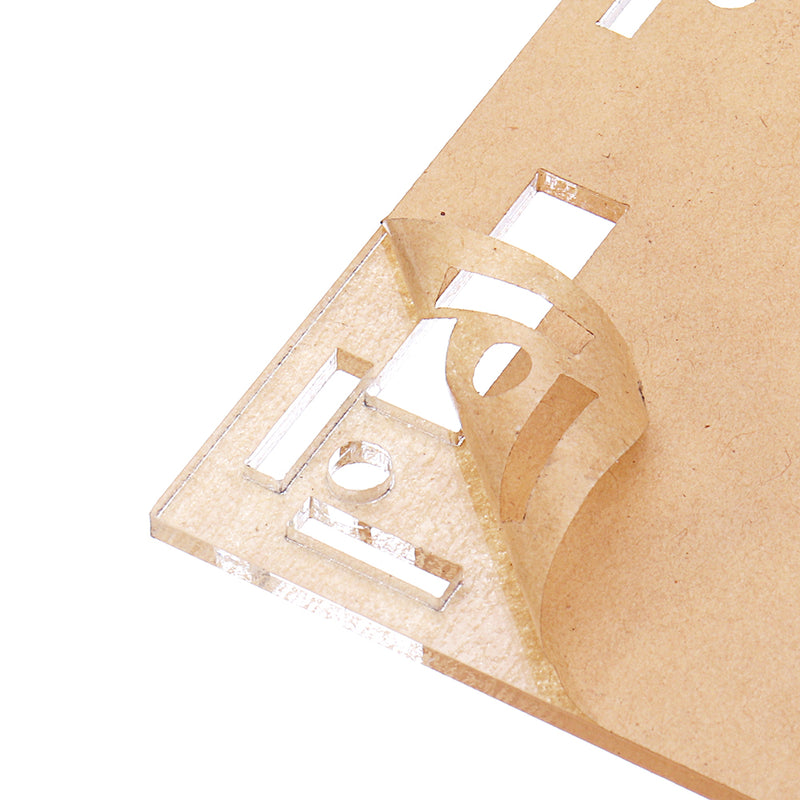 Transparent Acrylic Protective Case For DC 12V 24V 4-20mA Digital Signal Generator Module Board