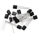 3 x 200pcs 10 Values Transistors Pack Transistor Assortment Kit With Storage Box