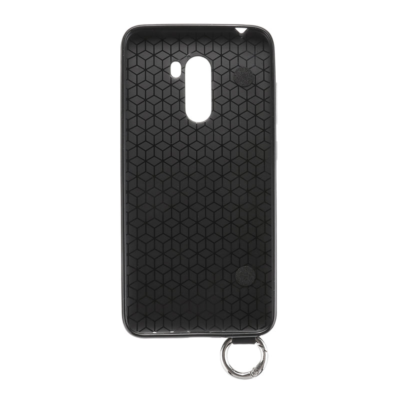 Bakeey Shockproof Soft TPU Back Cover Protective Case with Desktop Holder for Xiaomi Pocophone F1