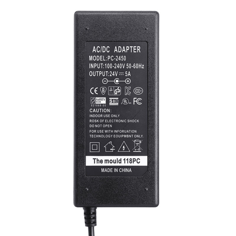 110V-240V 24V 5A Battery Power Charger Adapter For Mobility Electric Scooter Wheelchair