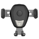Universal 10W Qi Wireless Fast Charger Gravity Linkage Auto Lock Car Stand Phone Holder for iPhone X Xs