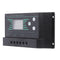 PWM 10/20/30A 12V/24V Auto Solar Charge Controller LCD Dispaly Battery Charge Solar Controller Dual USB Port 2.5A with Backlight