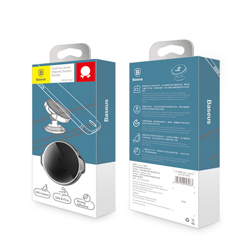 Baseus Magnetic 360 Degree Rotation Car Dashboard Phone Holder Stand for Samsung Xiaomi iPhone S8