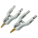 2Pcs Copper Gwinstek LCR Kelvin Test Clip Bridge Test Clip Microresistivity Clip