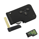 New Type 3 Buttons 434Mhz PCF7947 Chip Remote  Key Case Smart Key For Renault Megane Scenic 2003-2008
