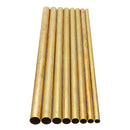 8-15mm Diameter Brass Round Bar Rod Circular Tube 30cm