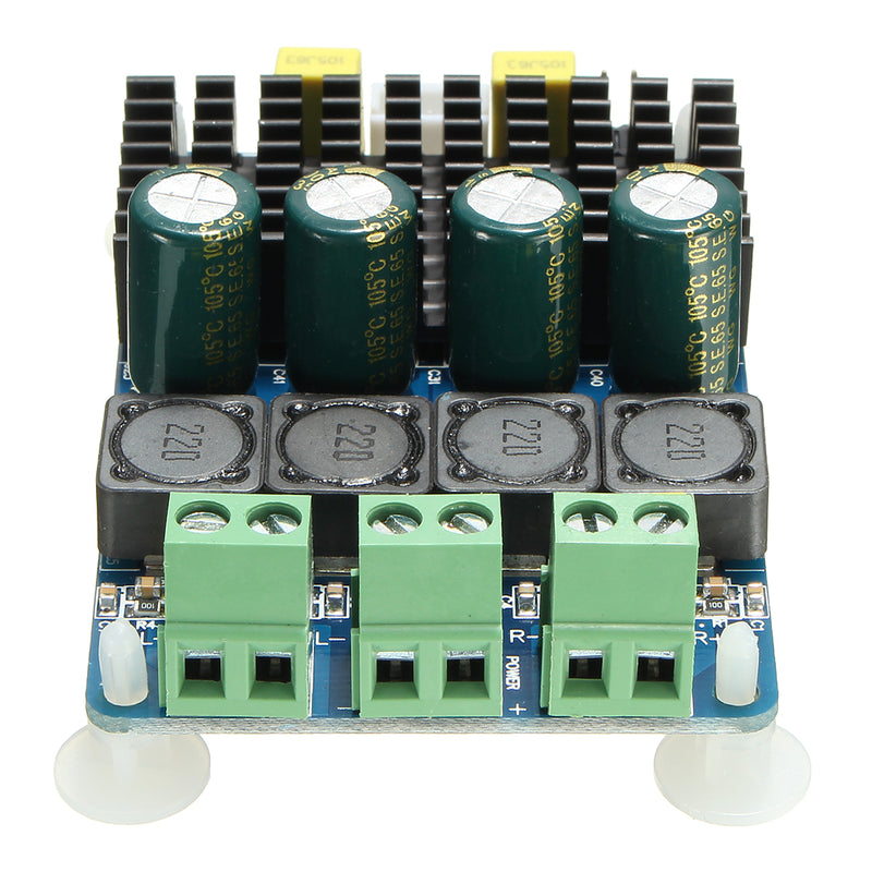 SANWU TDA7498 2 Channel 2x100W DC 8~32V Digital Stereo Power Amplifier Board 4/6/8 ohm