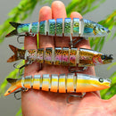 Proberos 1PC 135mm 19g Multi Hard Bait Sea Fishing Lure 4D Fish Lures With 2 Hooks