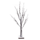 24 LED Snow Tree Night Light Warm White Twig Branch Christmas Holiday Home Party Decor Lamp 60cm