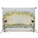 5x3FT 7x5FT Petals and Deer Wedding Photography Backdrop Background Studio Prop