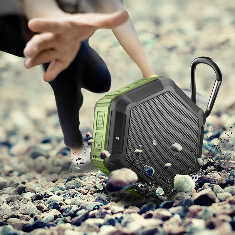 YS Portable Wireless bluetooth Speaker IP67 Waterproof Handsfree Shockproof Subwoofer Speaker