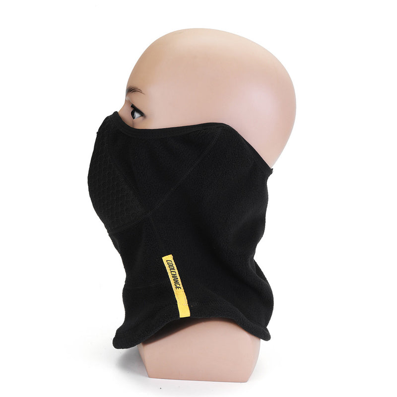 Coolchange Motorcycle Scooter Winter Riding Face Mask Ear Protection Fleece Windproof