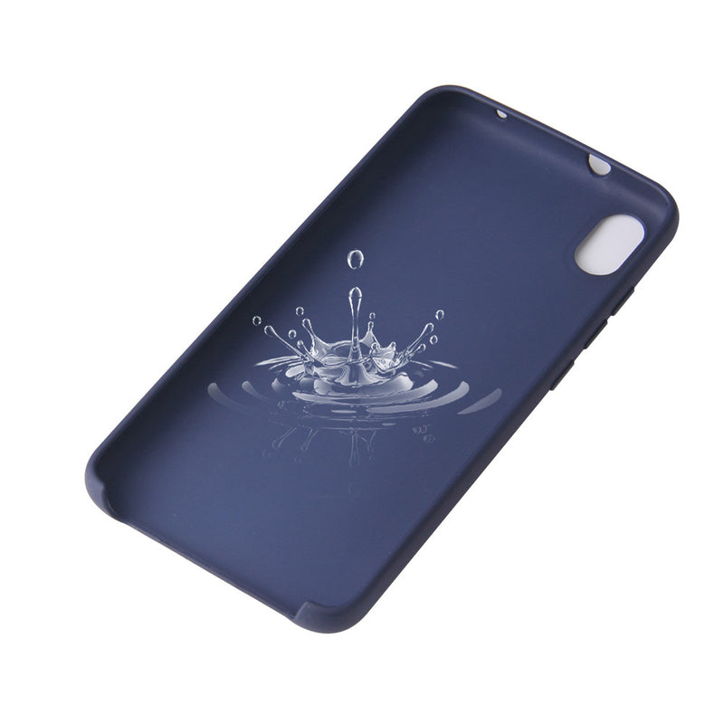 Bakeey Smooth Liquid Silicone Rubber Back Cover Protective Case for Xiaomi Redmi 7A