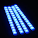 4PCS DC12V 5050 SMD F8 Car Interior LED Atmosphere Neon Rigid Strip Light Music Control Lamp + 20Keys Remote Control
