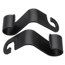 Pair Car Seat Back Headrest Hook Storage Hanger Holder Organizer Universal