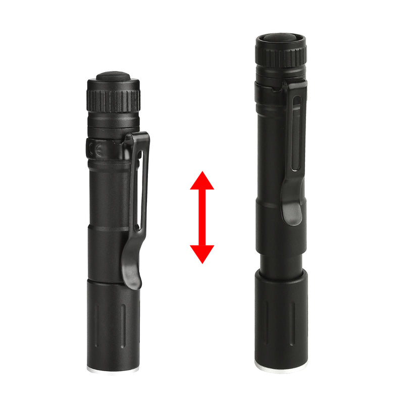 XANES 1601 XPE 300Lumens 3Modes Zoomable Pen Shape Pocket Light Tactical EDC LED Flashlight