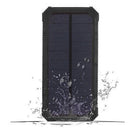 Bakeey 20000mAh DIY Large Capacity LED Light Solar Power Bank Case For iPhone X XS HUAWEI P30 Mate 30 5G Oneplus 7 Xiaomi Mi9 9Pro S10+ Note 10 5G