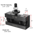 250-201 Turning and Facing Holder Quick Change Tool Post and Tool Holder Lathes Kit