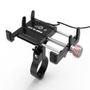GUB G-91 Anti-Slip 4.0-6.5Inch Universal Bicycle Phone Holder USB Charging Aluminium Alloy Bike Scooter Holder Motorcycle Handlebar Stand Holder